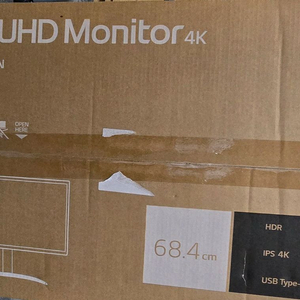 엘지 모니터 27up550(미개봉) 과 27ul550