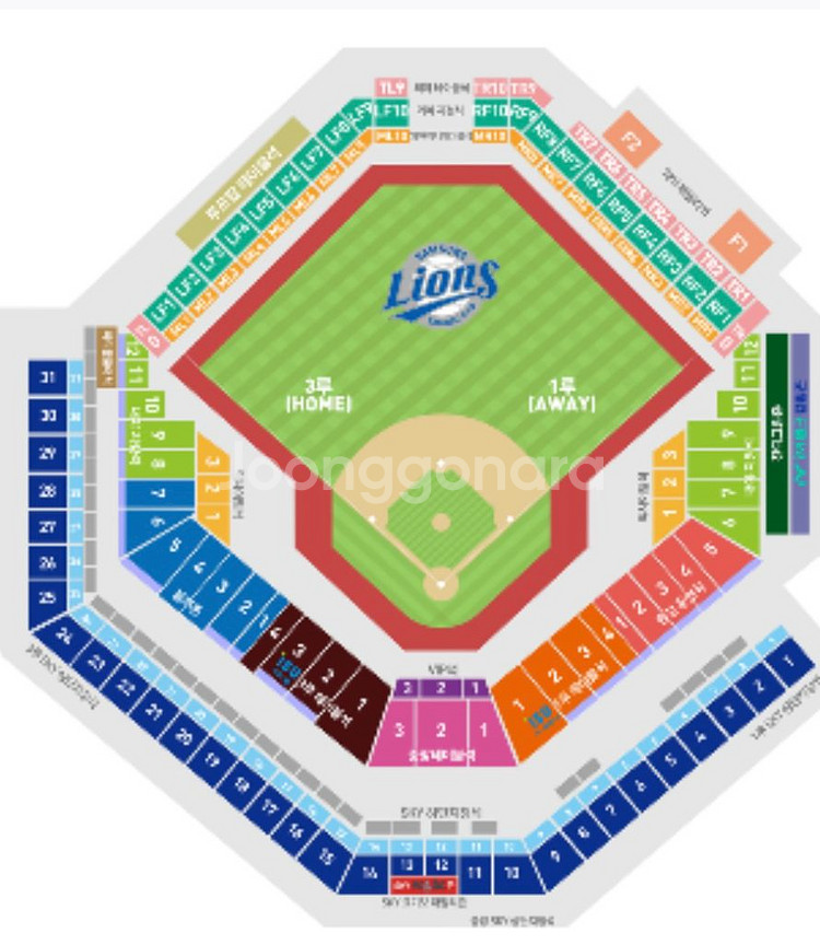 [최저가]7/6(일) 삼성:LG 블루존 2연석--0
