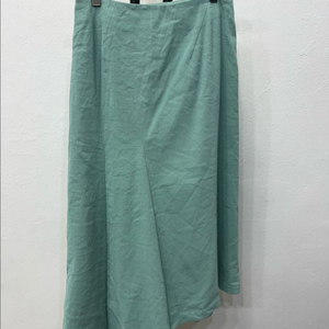 정품) 랑방 한섬 사선 롱스커트 64