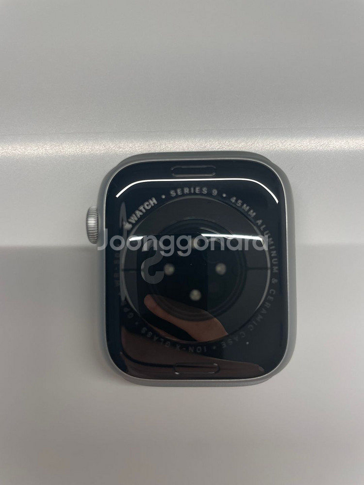 (SS급) 애플워치9 GPS 실버 알루미늄 45mm 풀--3