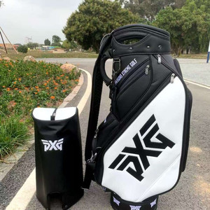 pxg 투어백 골프백 캐디백 화이트 새상품