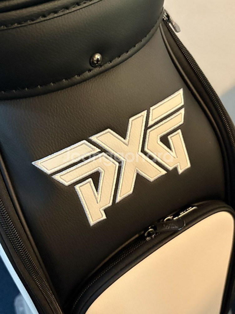 pxg 투어백 골프백 캐디백 화이트 새상품--6