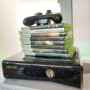 엑박 본체 컨트롤러 타이틀 일괄 xbox360