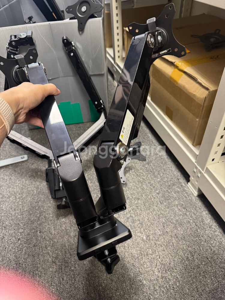 사용감 있는 카멜마운트 듀얼 모니터암 BMA-2D--3