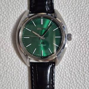 King Seiko 킹세이코 금배꼽 그린다이얼 하이비트