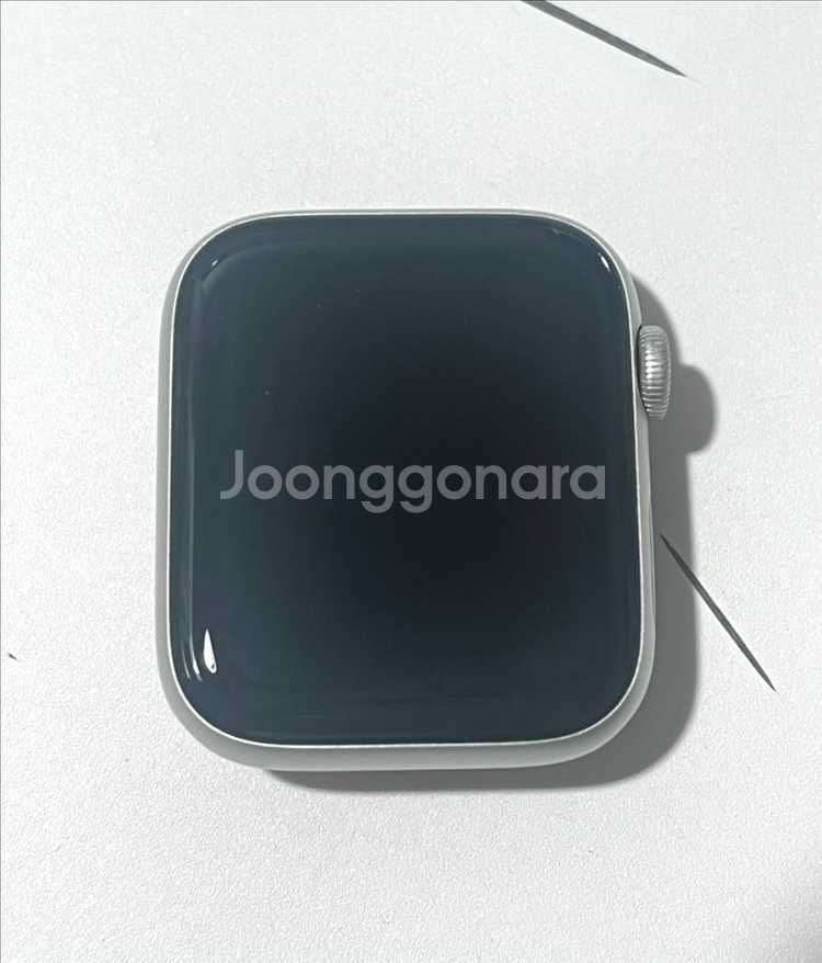 애플워치 2023년 SE 실버 WIFI 44mm스톰블루--8