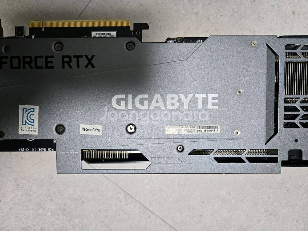RTX 3080 OC 기가바이트--3