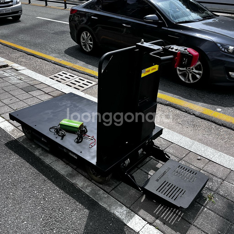 블루모션 탑승형 전동카트 전동운반카트 500kg 인하~--0