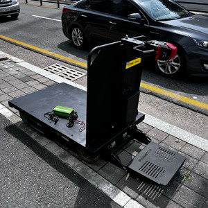 블루모션 탑승형 전동카트 전동운반카트 500kg