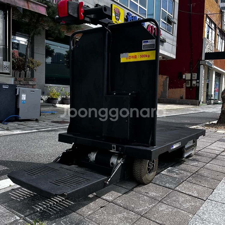 블루모션 탑승형 전동카트 전동운반카트 500kg 인하~--3