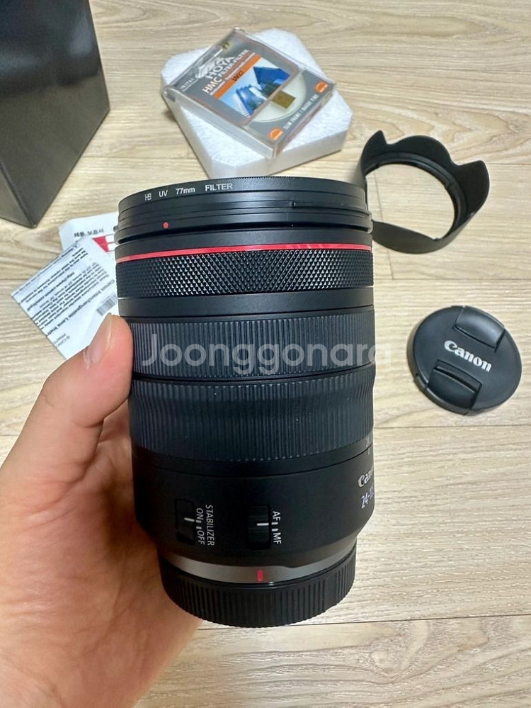 캐논 RF 24-105mm F4 L IS USM 렌즈--1
