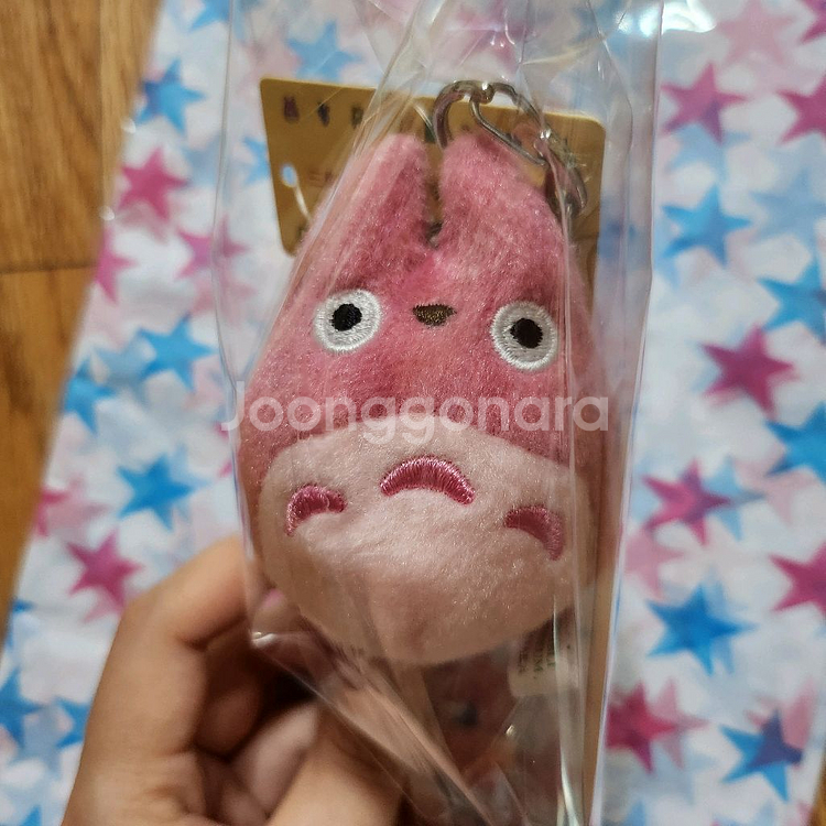 지브리 핑크 소토토로 인형--0