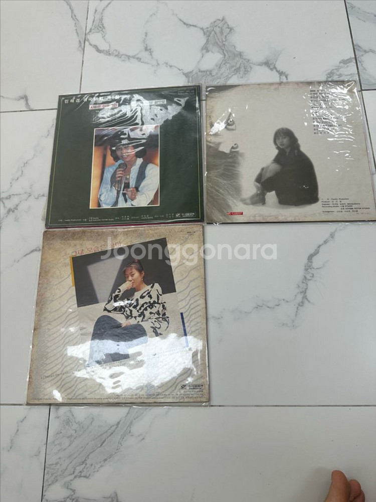 [ 전설의 디바, 민해경 희귀 LP 3장 일괄 판매 ]--1