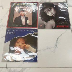 [ 전설의 디바, 민해경 희귀 LP 3장 일괄 판매 ]
