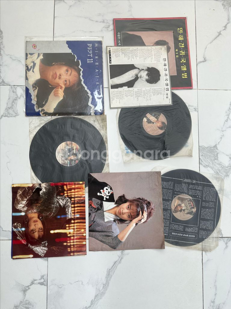[ 전설의 디바, 민해경 희귀 LP 3장 일괄 판매 ]--2