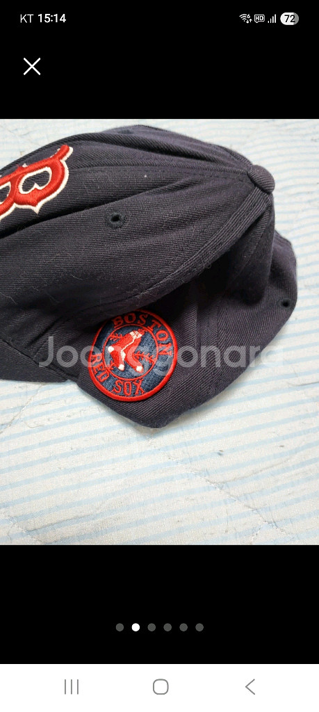 정품) MLB 보스턴 레드삭스 모자 XS-S--1