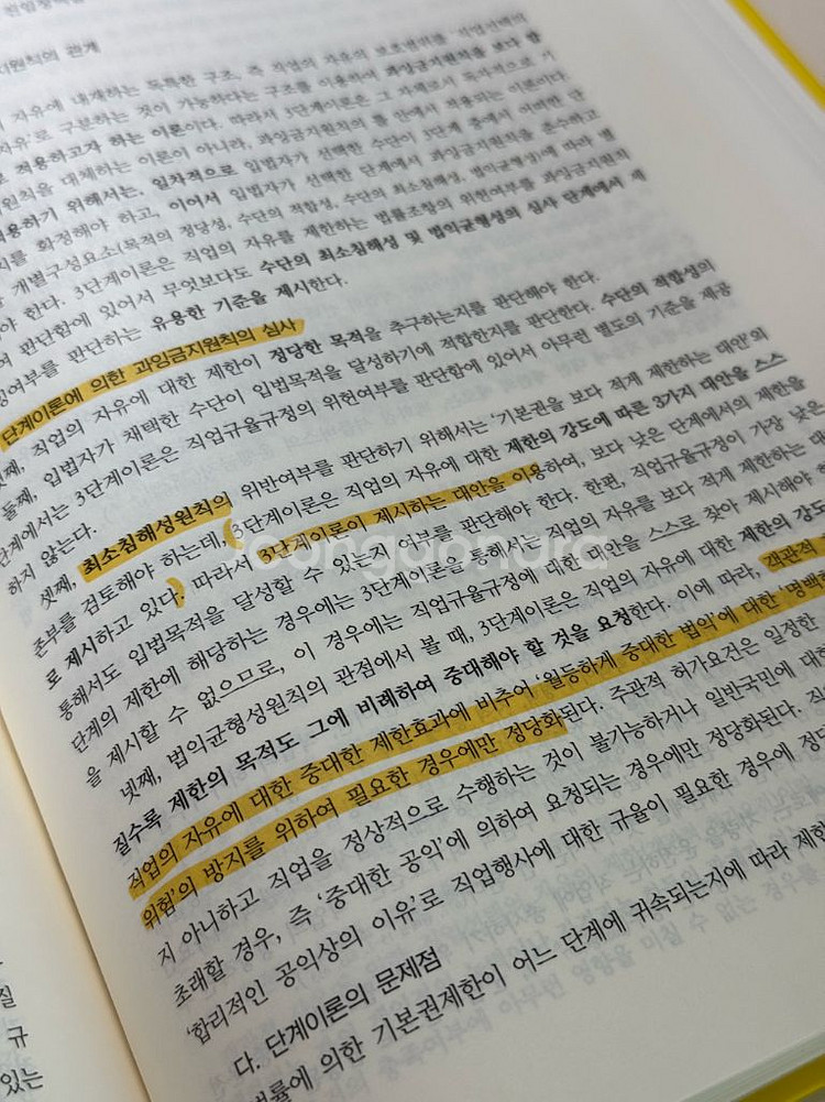 헌법학 입문 한수웅 도서 교재 참고서 법문사 로스쿨--6