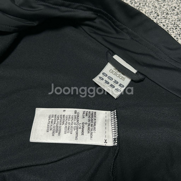 W/ adidas 져지 L (블랙실버)--3