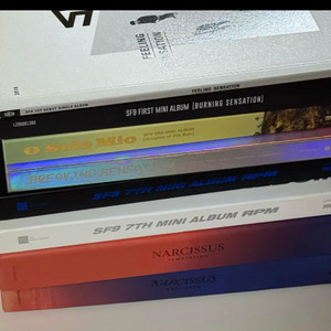 [일괄] SF9 에스에프나인 개봉 앨범 팡파레 부르릉
