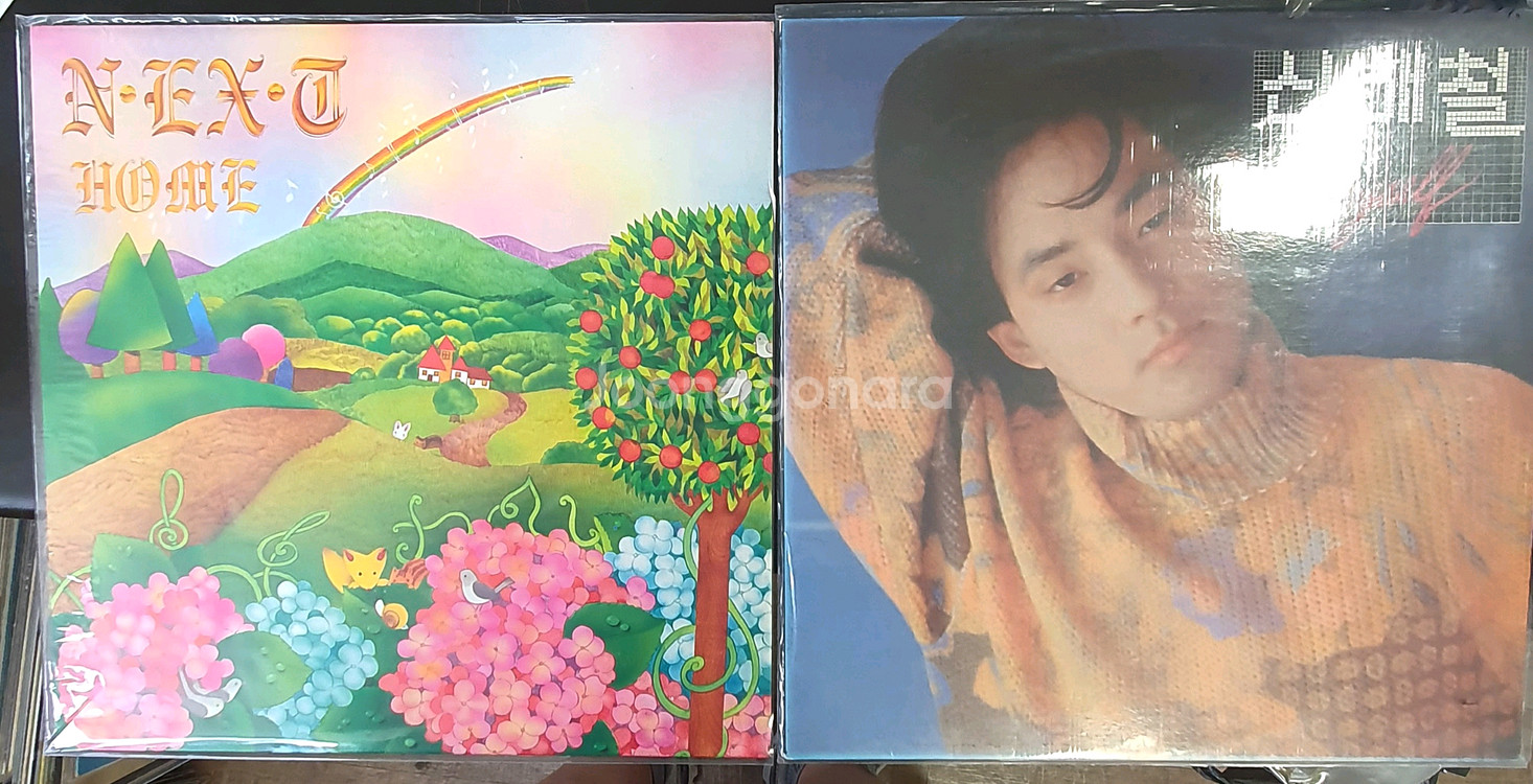 넥스트신해철lp2장--0
