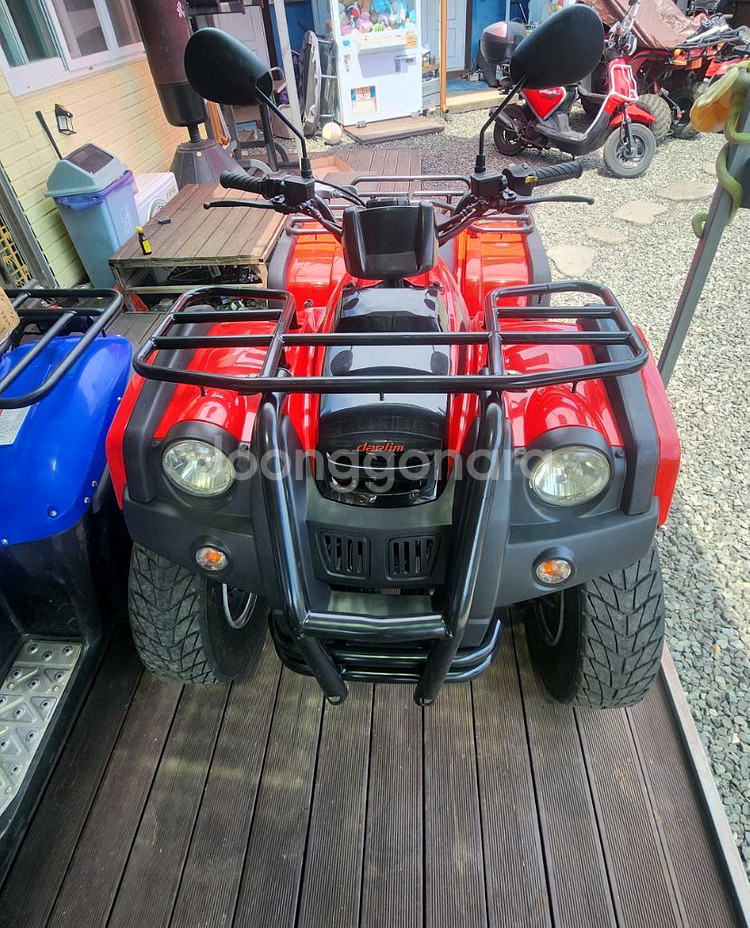 대림 올코트 신품급 ATV 125cc 4륜 오토바이--0