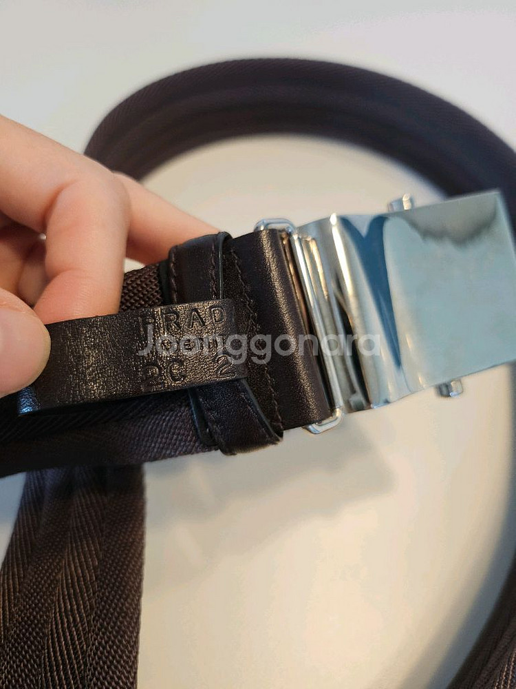 프라다 코튼 남성벨트 (정품)--2