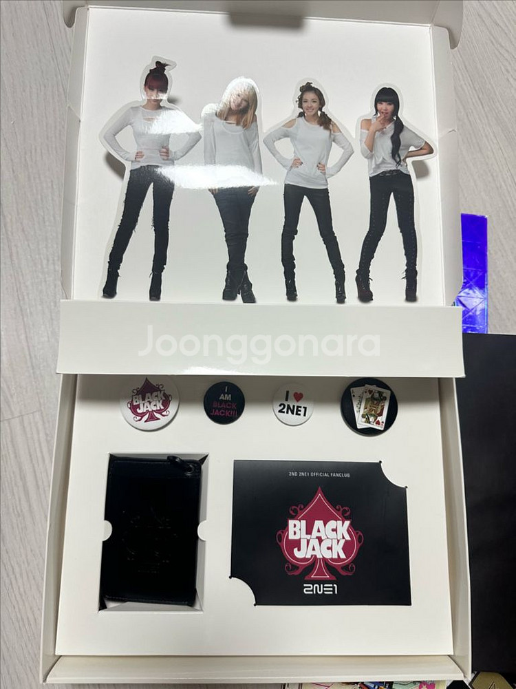 일괄)투애니원 응원봉 앨범 콘서트 굿즈 팬클럽키트--1