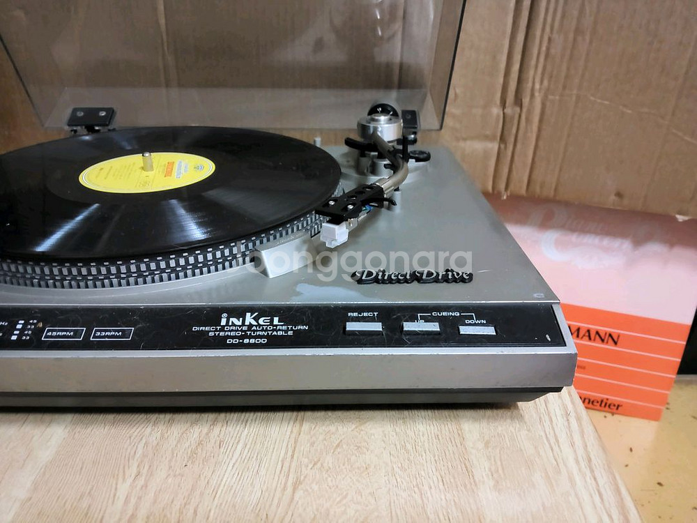 (2) 인켈 LP 턴테이블 DD 8800 (오디오 앰프--2