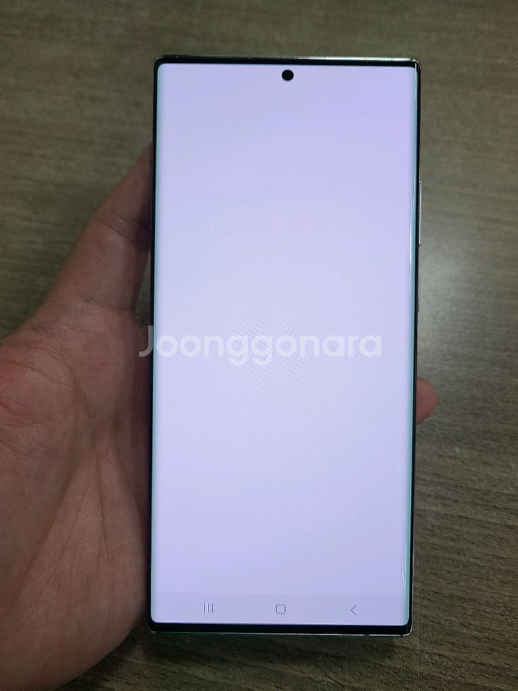갤럭시노트20울트라256G 무잔상 중고폰 공기계--4