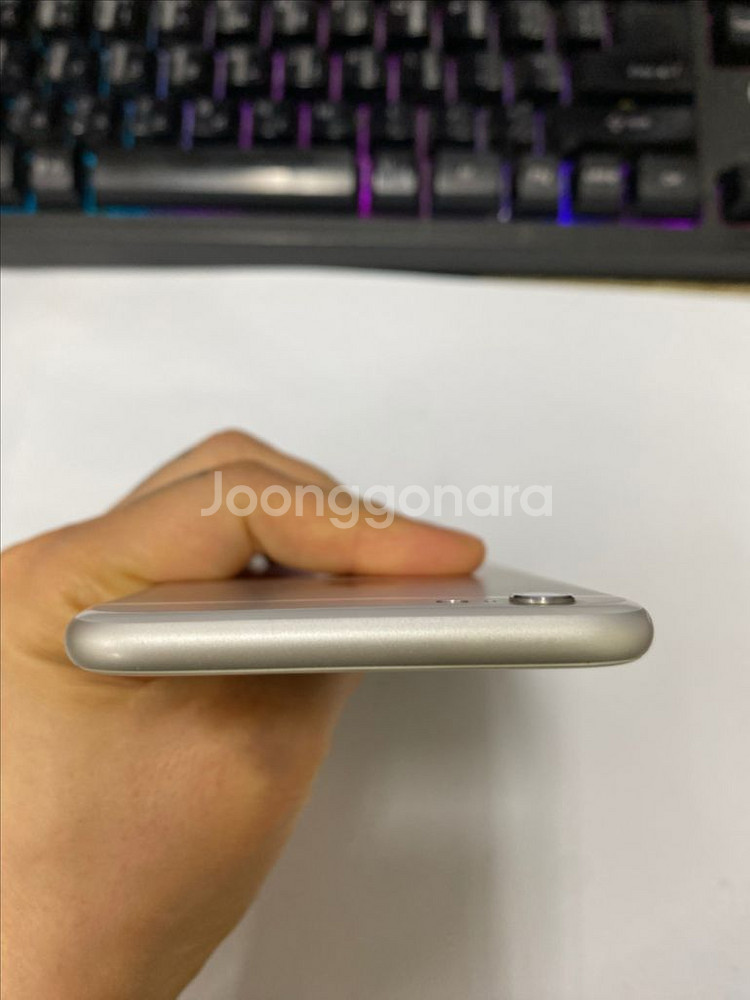 아이폰6 실버 외관SS급 64GB 배터리100%--5