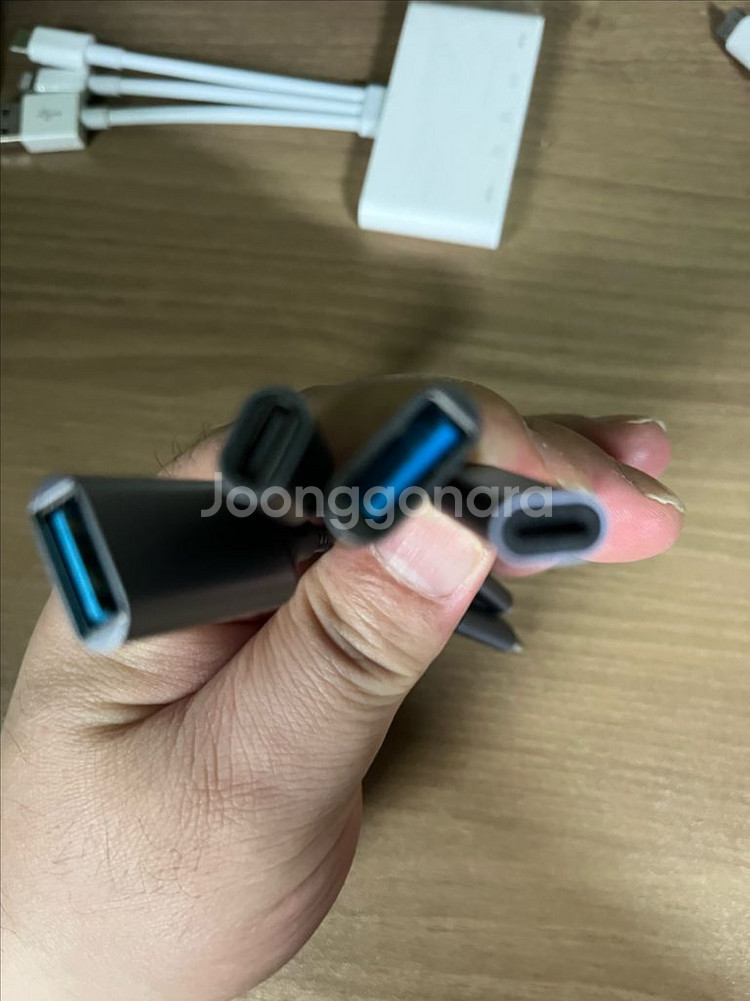 아이폰 아이패드용 SD 카드 리더기 USB C 및 라이--7