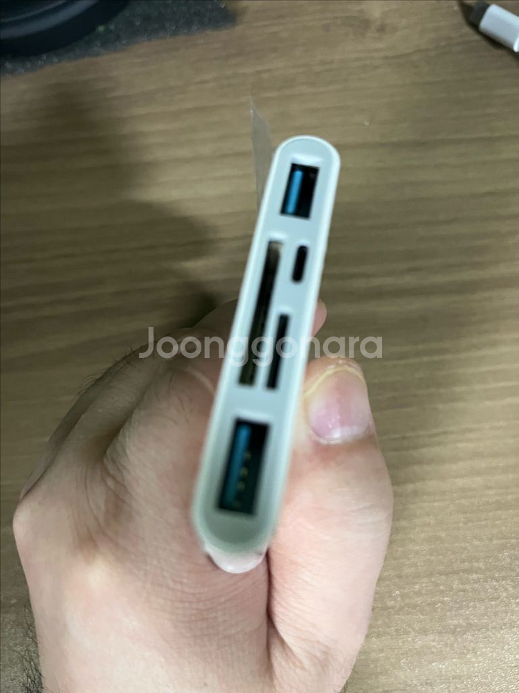 아이폰 아이패드용 SD 카드 리더기 USB C 및 라이--5