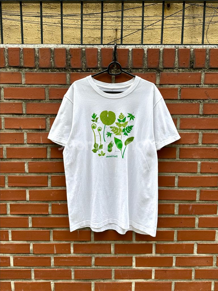 몽벨 프린팅 반팔 티셔츠--5