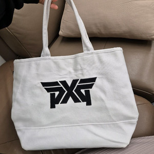 PXG / 캔버스 로고 에코백