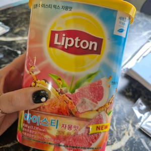 립톤 아이스티 자몽 820g