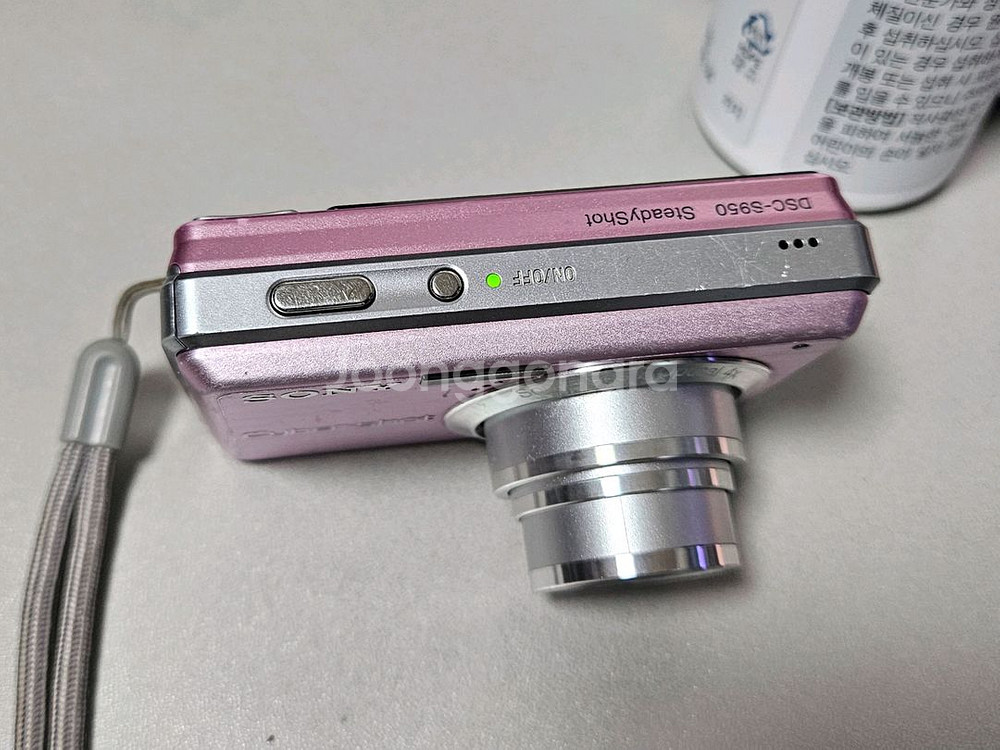 소니 사이버샷 s950 연핑크 빈티지 디카--2