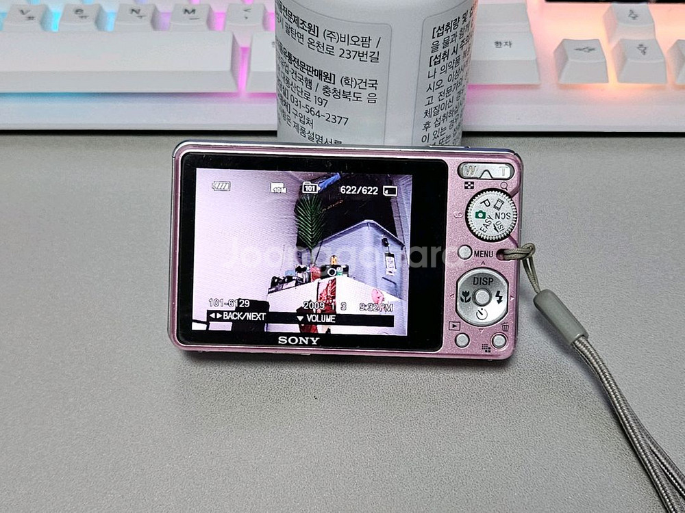 소니 사이버샷 s950 연핑크 빈티지 디카--3