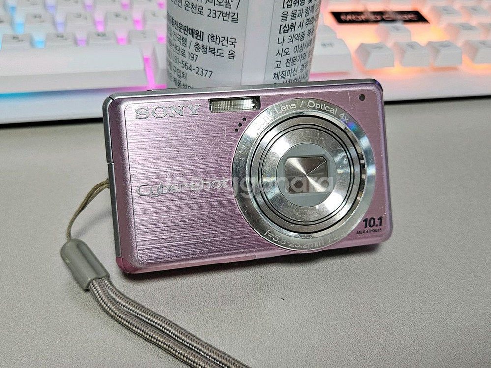 소니 사이버샷 s950 연핑크 빈티지 디카--0
