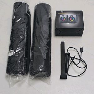 마우스패드(장패드), 스피커, LED바 전부새것