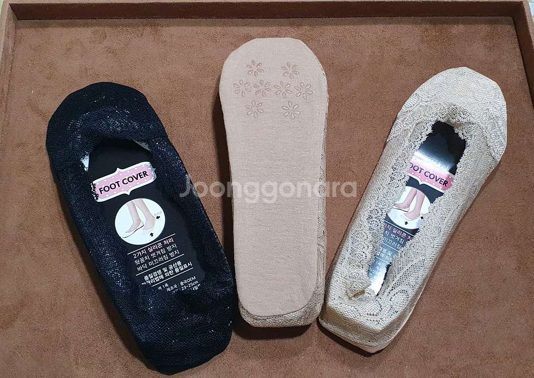 [무배]레이스 페이크삭스 덧신양말11켤레--0