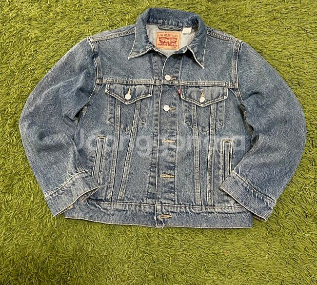 리바이스 여자 청자켓 데님자켓 85/XS--0