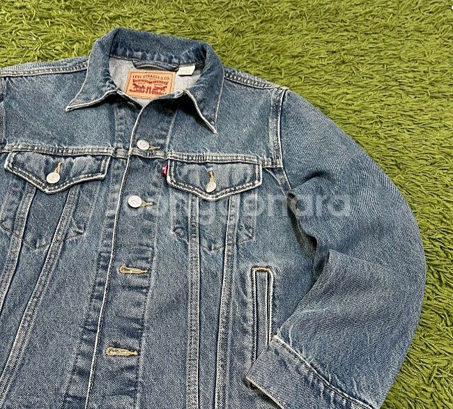 리바이스 여자 청자켓 데님자켓 85/XS--1