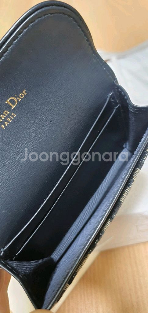 디올 오블리크 카드지갑/지갑 새상품급 정품(감정서O)--7