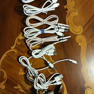 핸드폰,소형가기용 c타입 충전기 케이블 15개