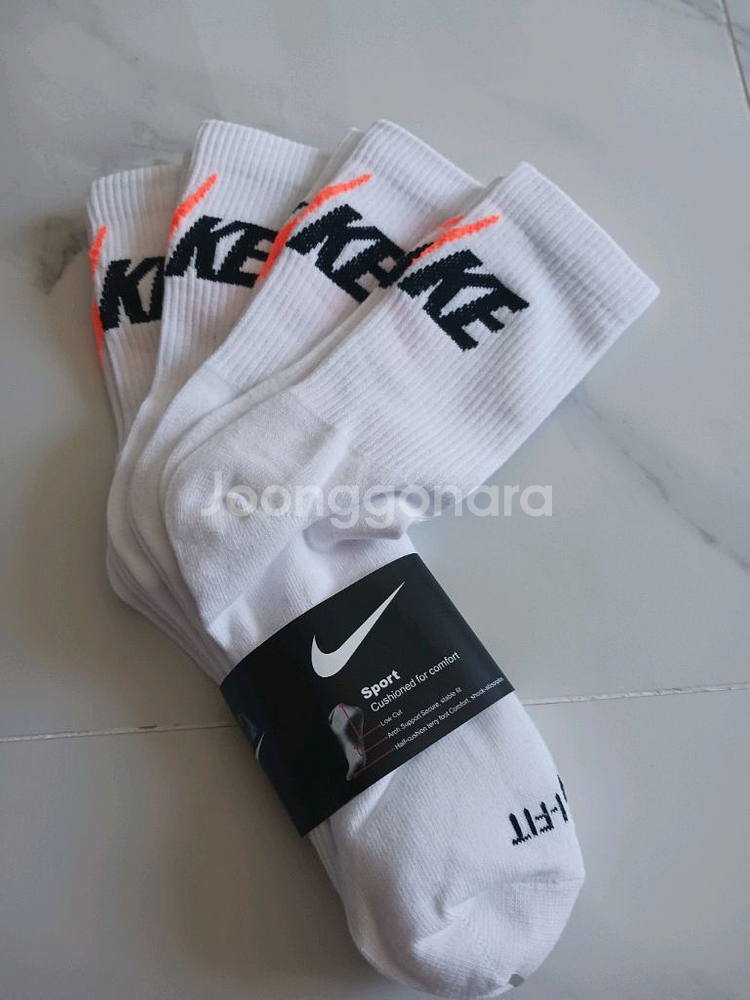 정품] 나이키 NIKE 스텐다드 크루 스포츠양말--1