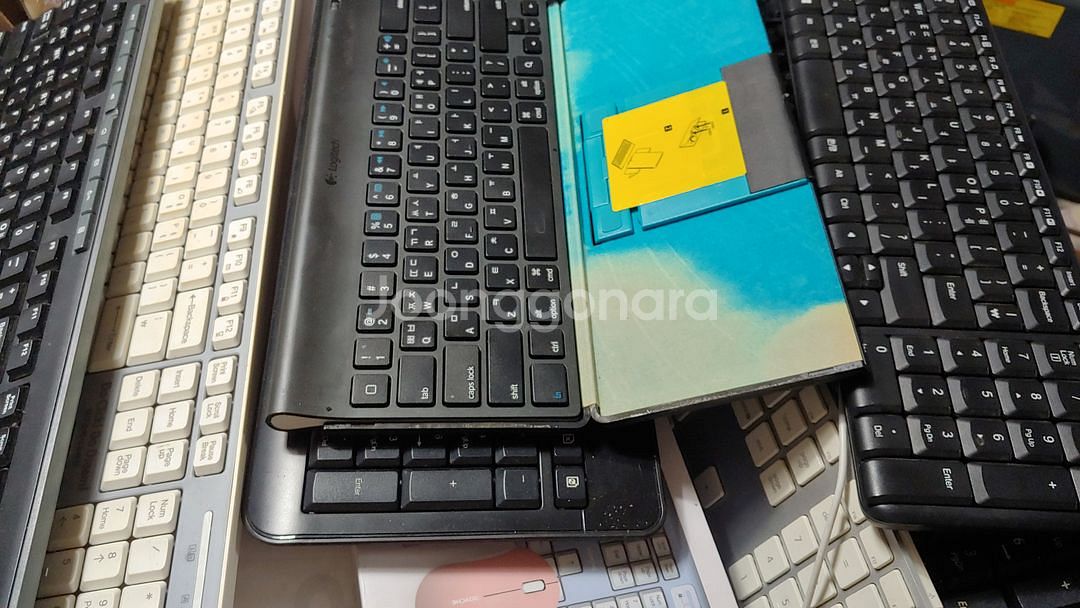 부품용 키보드 11종 팝니다.(로지텍,삼성 유선,무선)--1