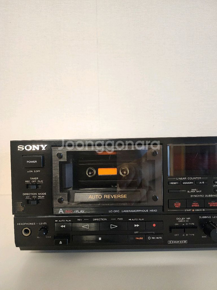 빈티지 소니 최고급 카세트 데크 TC-WR990--2