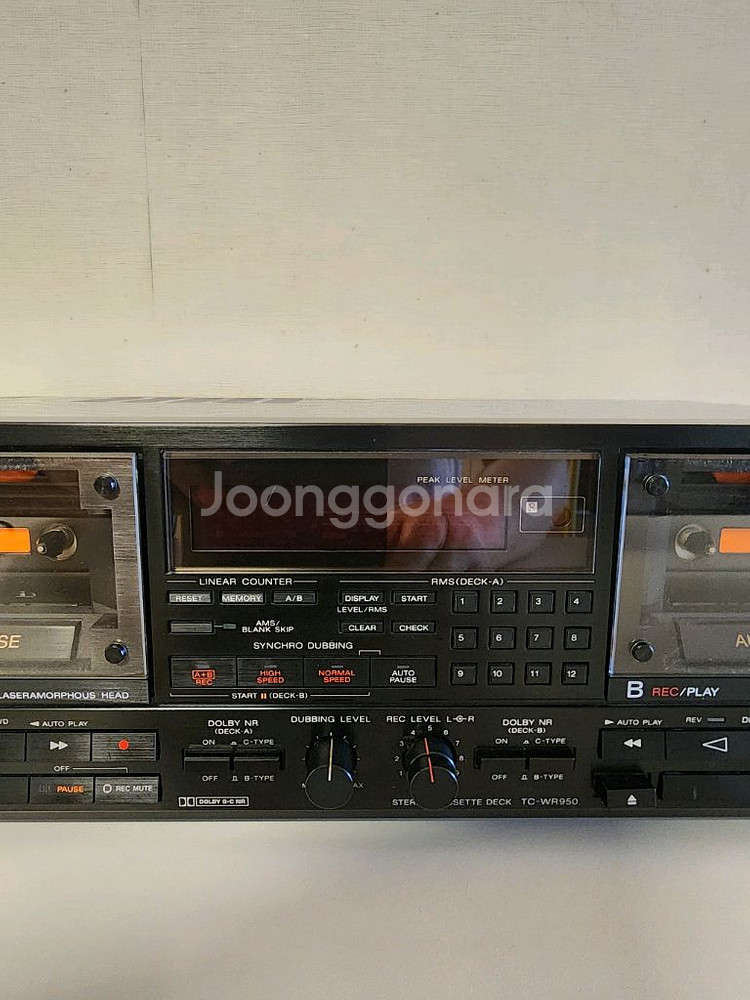 빈티지 소니 최고급 카세트 데크 TC-WR990--3