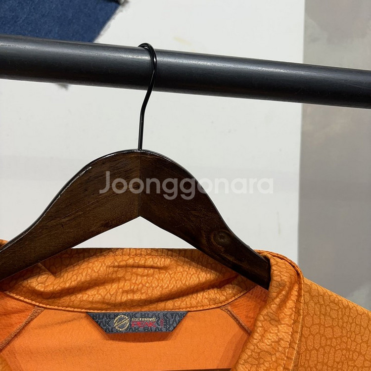 (105) 블랙야크 등산 아웃도어 기능성 반집업 반팔티--4