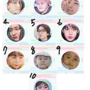 세븐틴 말랑 핀 뱃지 정한,호시,원우,우지,민규,승관